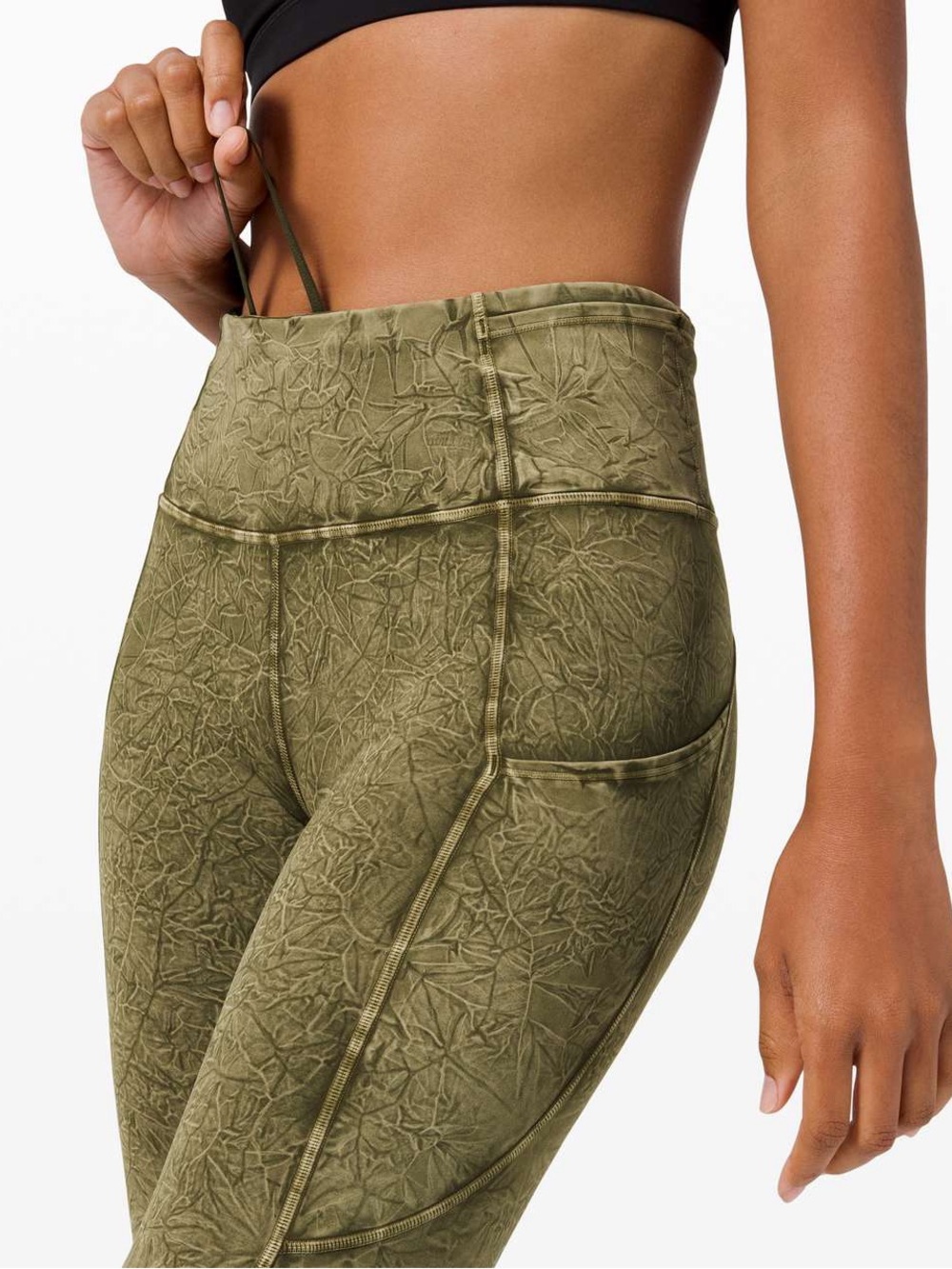 Lululemon Fast and Free High Rise Tight 25" *Ice Dye